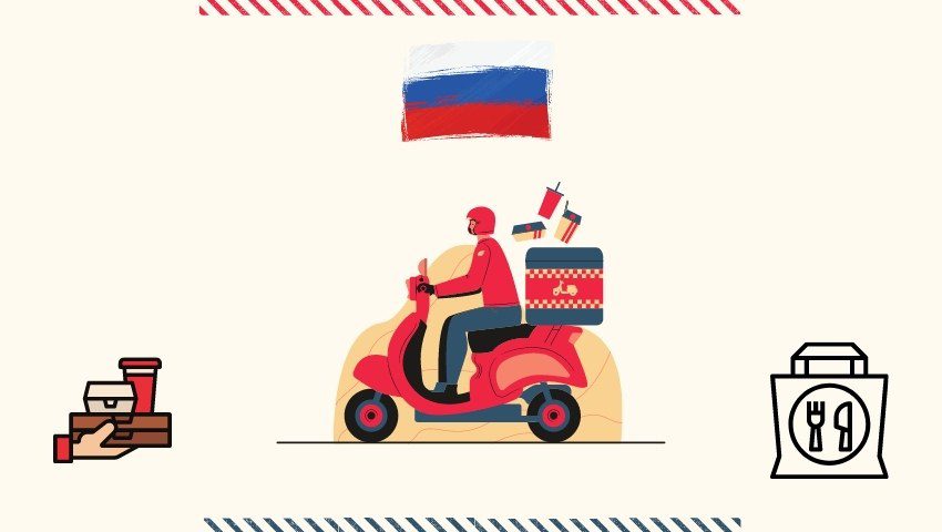 Lebensmittel-Lieferdienste in Russland