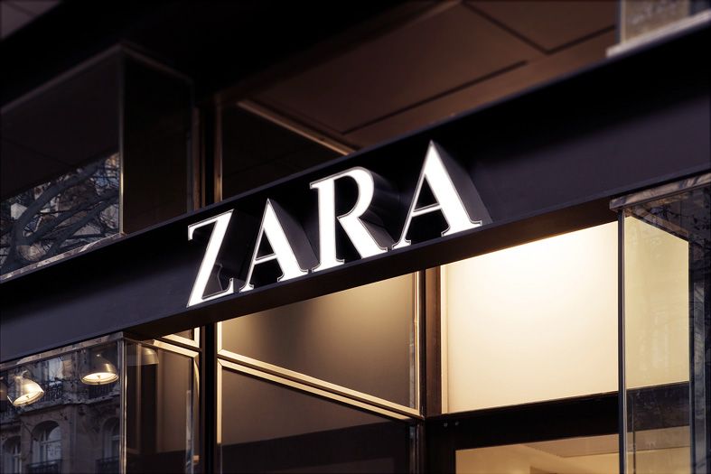 Zara Itálie Online nakupování  