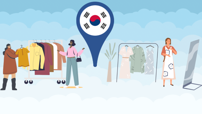 ملابس على الانترنت كوريا